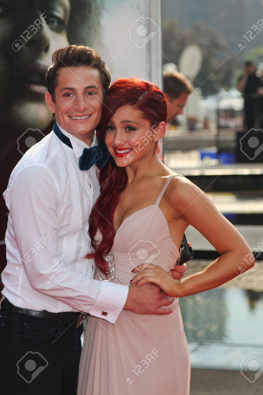 christine glenn add photo ariana grande harry potter premiere