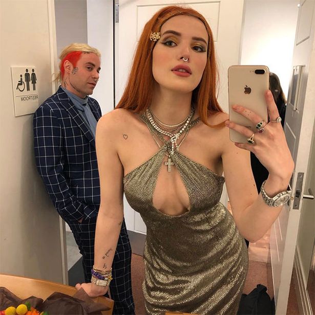 alison baron recommends bella thorne shower pic
