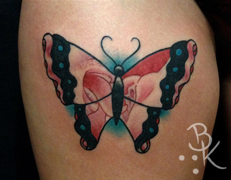 abhilash pv recommends butterfly vagina tattoo pic