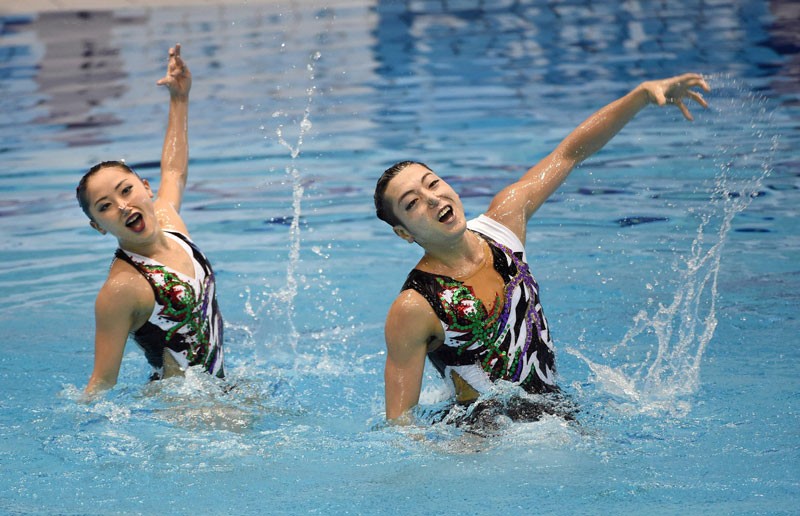 deb kumar saha add photo synchronized swimmers wardrobe malfunction