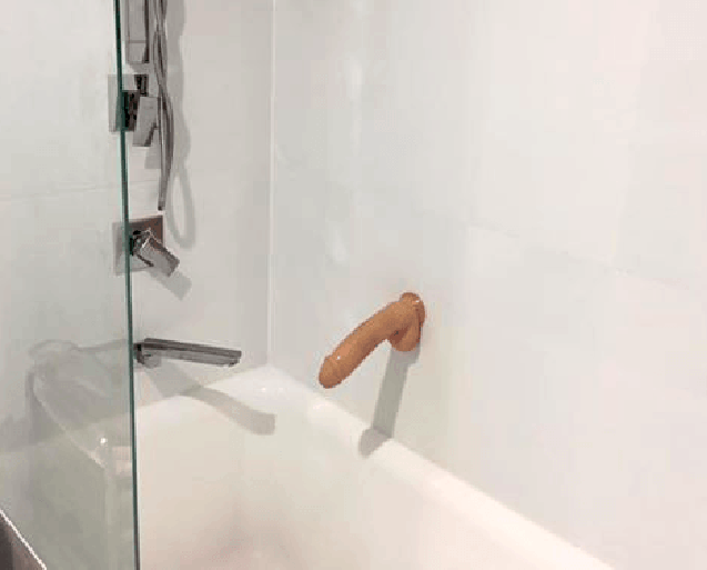 Dildo On Shower Wall photos download