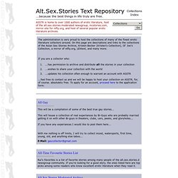 cheryl l bishop recommends Alt Sex Text Repository