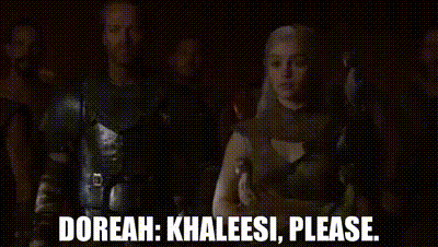 aishwarya raghu recommends doreah game of thrones gif pic