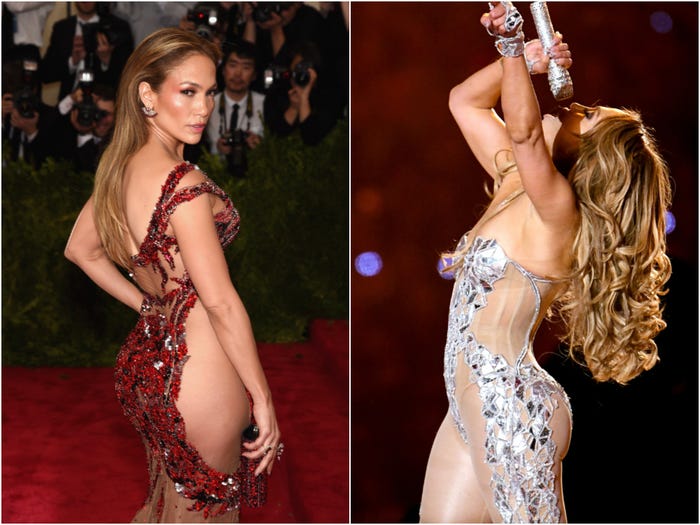 Jennifer Lopez Big Butt misa naked