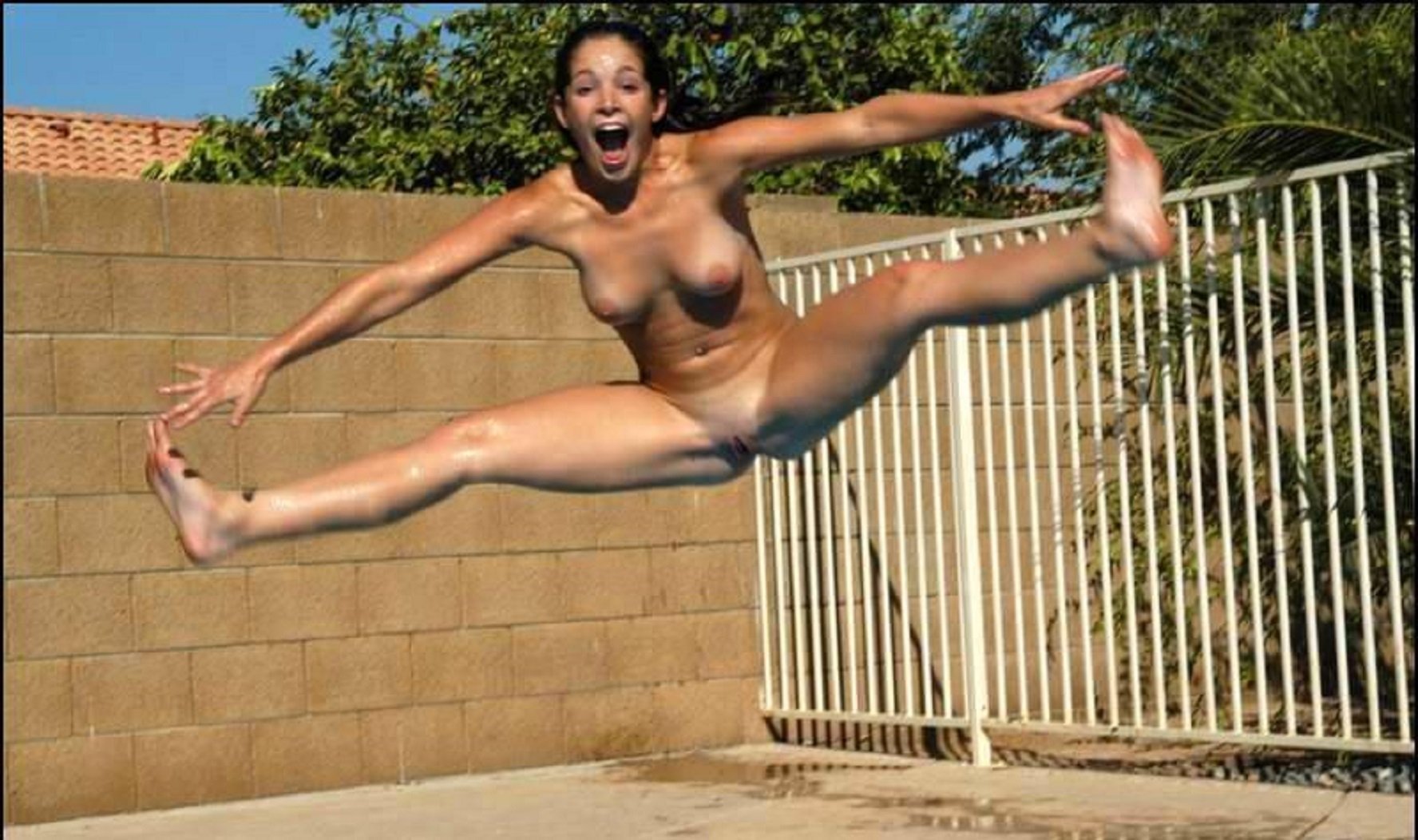 azael peralta share nude girls on trampoline photos