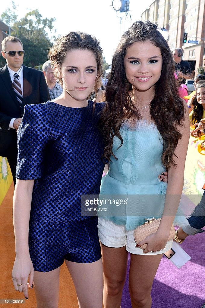 Kristen Stewart And Selena Gomez ashton pierce