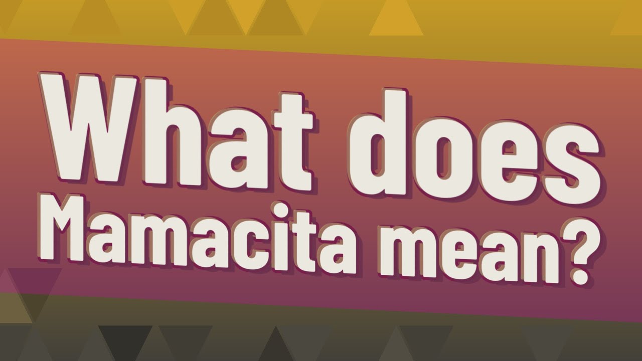 What Is Mamacita In English leaked snapchat