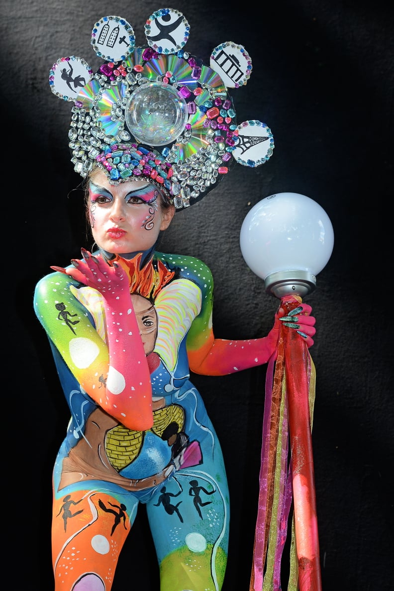 bec cherry recommends male body painting festival pic