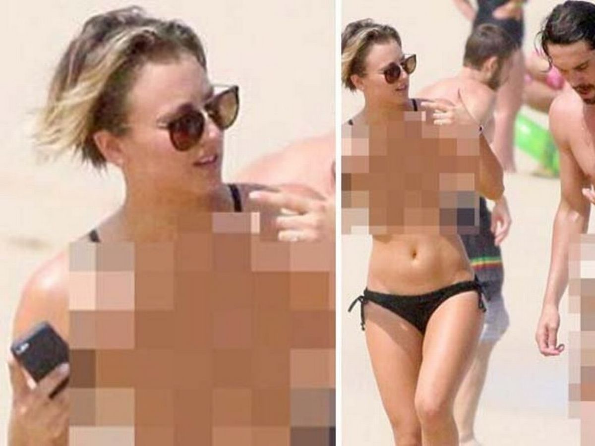 amanda seaberg recommends Kaley Cuoco Topless Beach