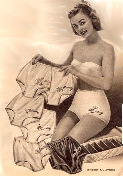 cat marlow recommends vintage women in panties pic
