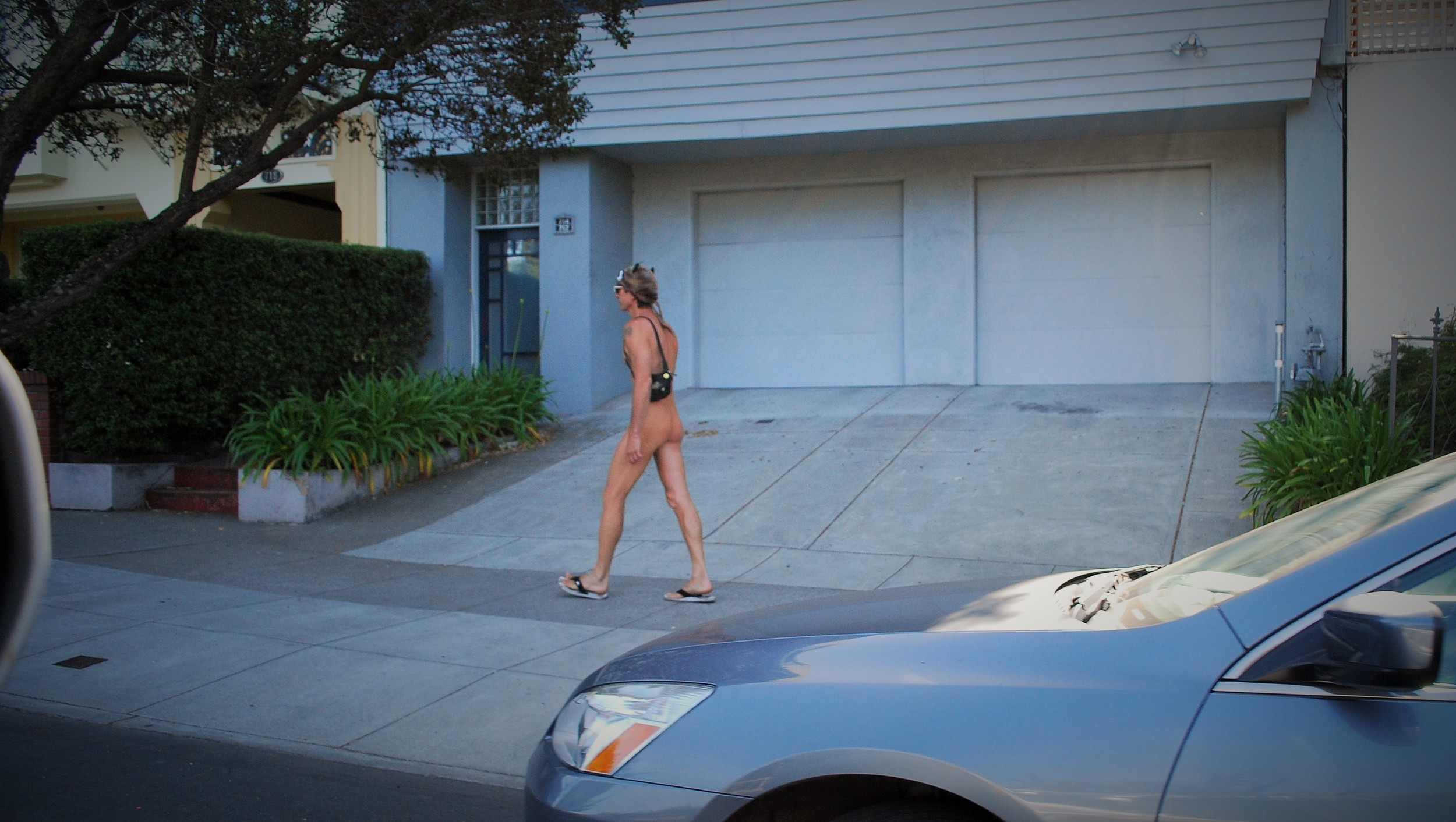 bob gartner add naked on the streets photo