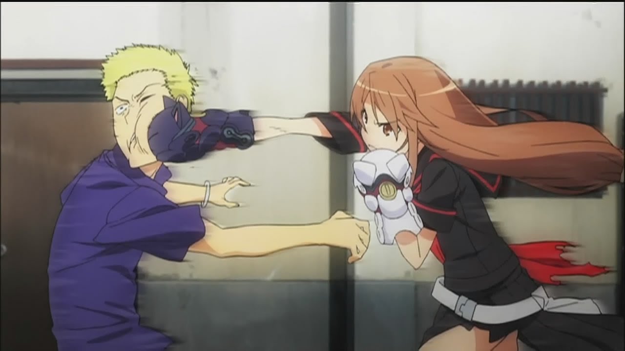 danny jares recommends anime girl getting punched pic