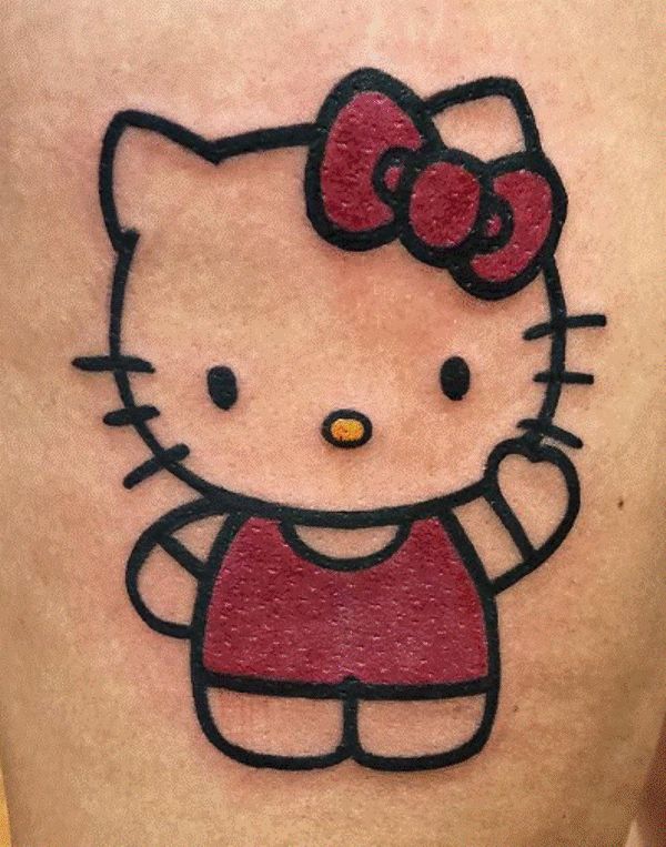 amie reid recommends hello kitty hand tattoo pic