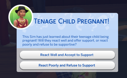 Sims 4 Wicked Whims Abortion set up