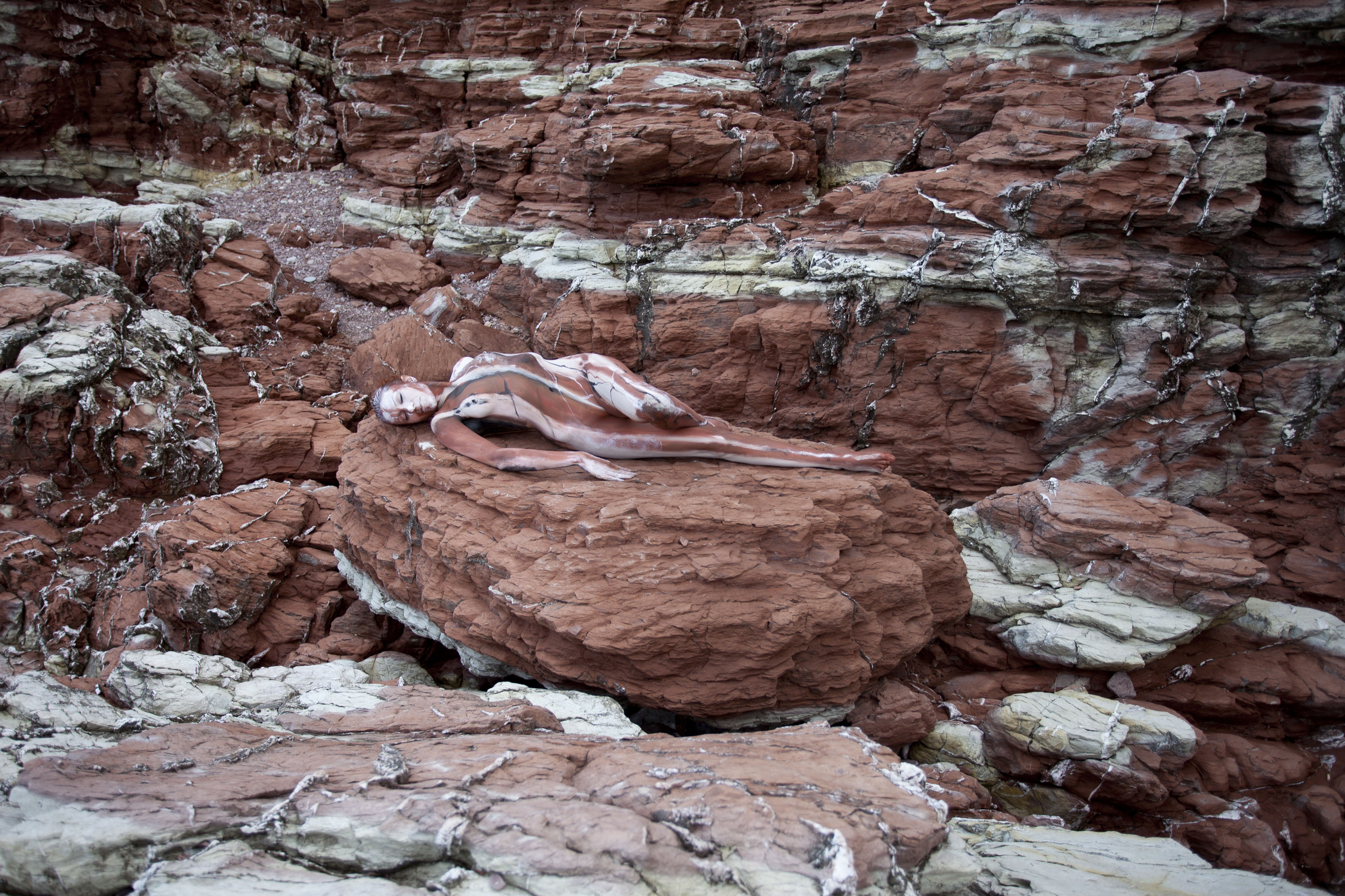 naked woman in nature