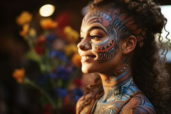 chris babij recommends Female Body Painting Process