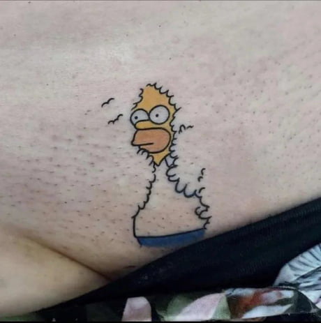 adam lesmeister recommends homer pussy tattoo pic