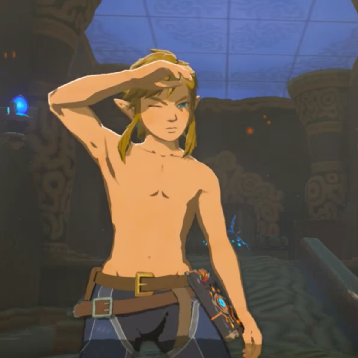 anthony fabular recommends Breath Of The Wild Link Nude