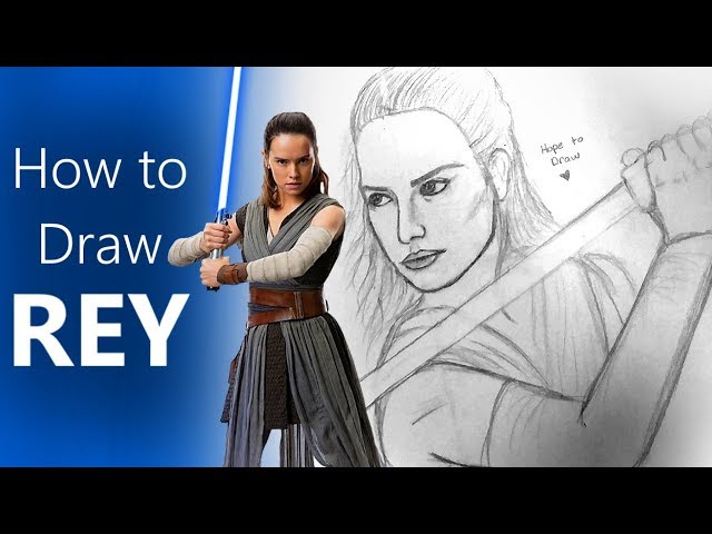 amanda mitchell recommends how to draw rey star wars pic