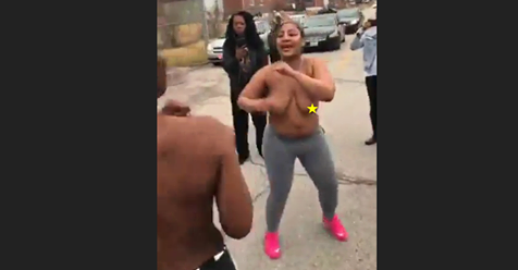 girl fight clothes fall off