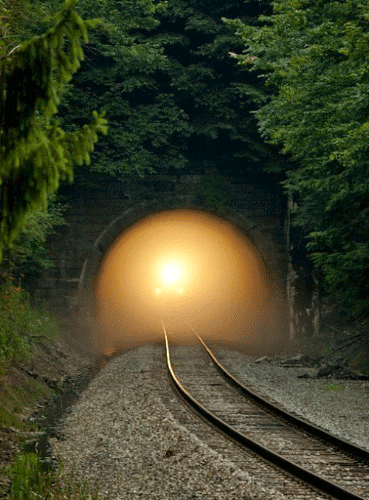 Best of Train tunnel gif
