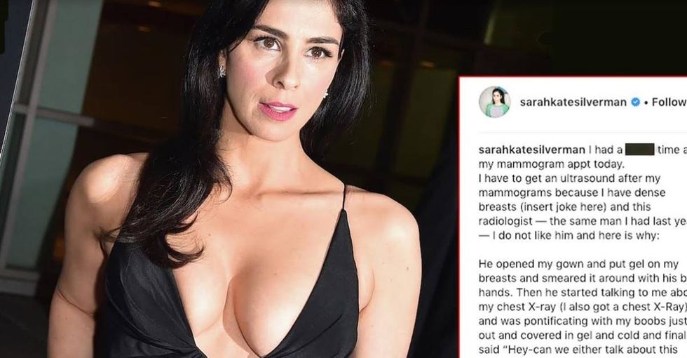 cheyenne estrada recommends Sarah Silverman Boob Job