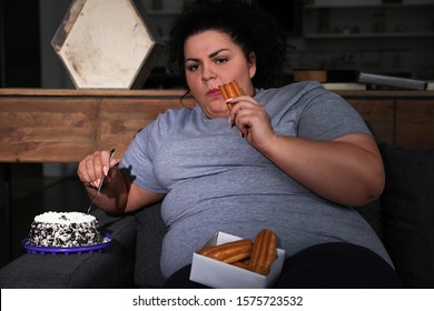 Fat Girls Eating Cake being naughty