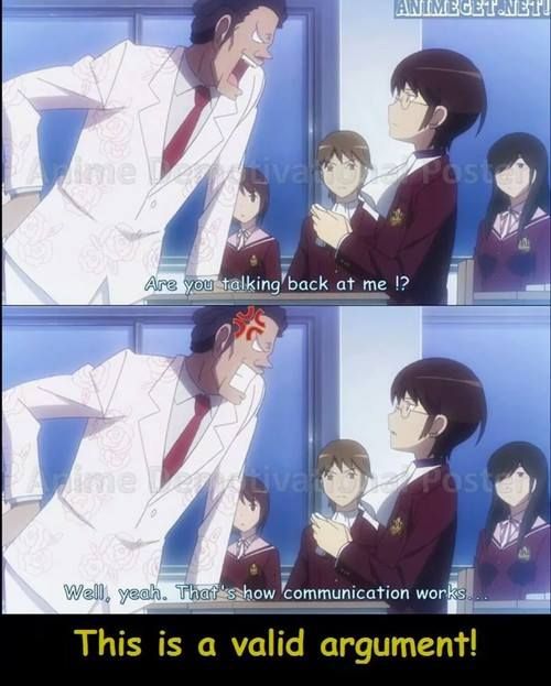 funny anime scene