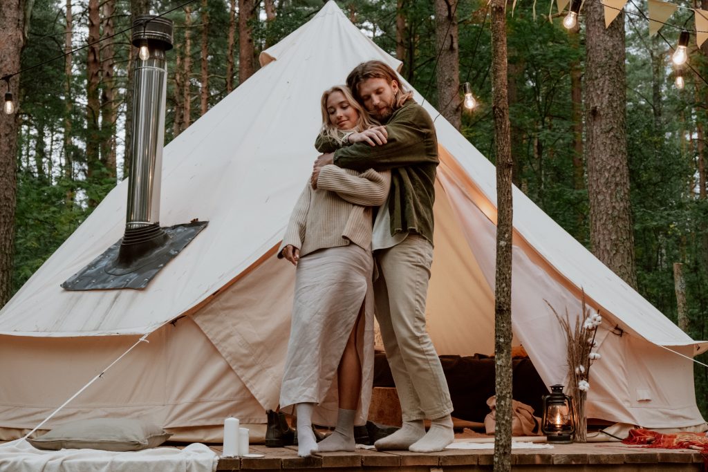 Best of College couples camping trip