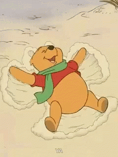Best of Snow angels gif