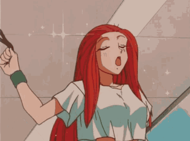 christy lowe recommends Anime Girl With Red Hair Gif