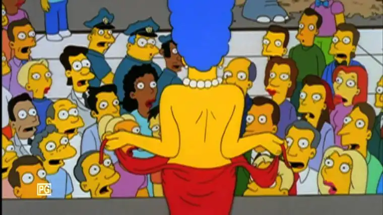 Marge With Breast Implants engine light