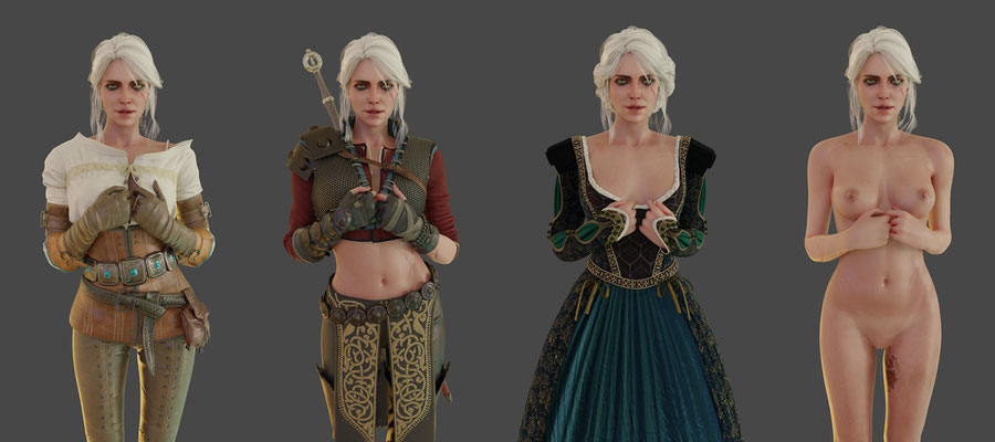 Witcher 3 Ciri Topless the channel