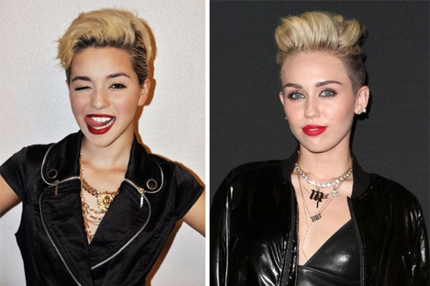 ahmed manazir recommends Miley Cyrus Look Alike