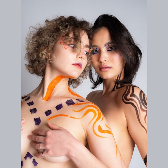 ana daroca recommends Body Paint Naked
