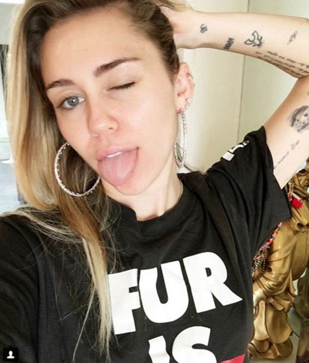 Best of Miley cyrus sexy tongue