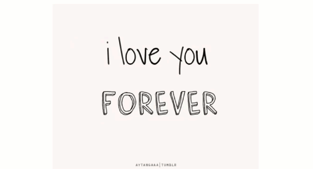 love you always and forever gif