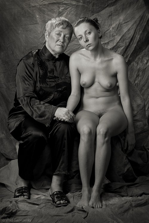 family nude portrait