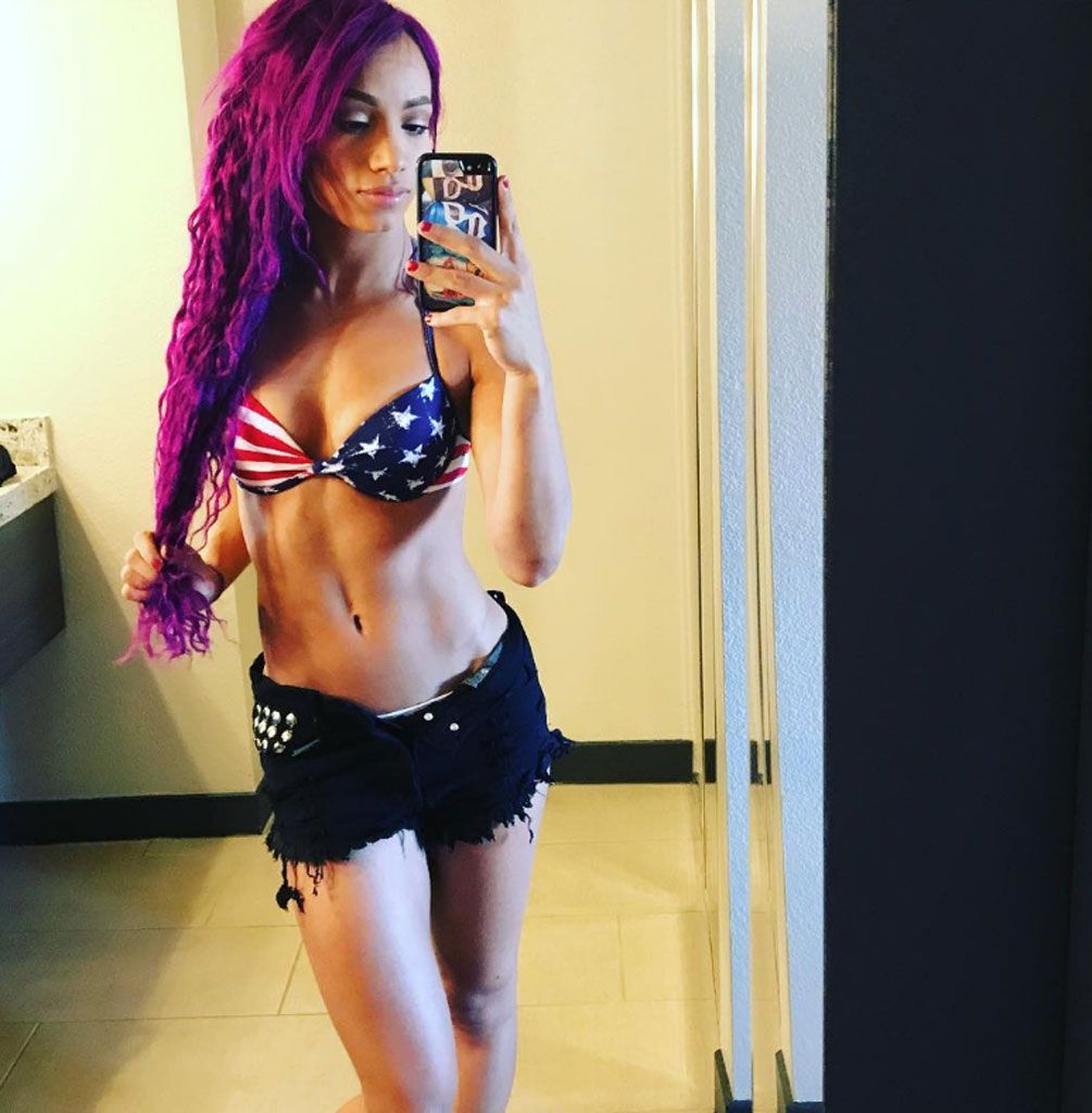 ahmed azudad recommends sasha banks hot photos pic