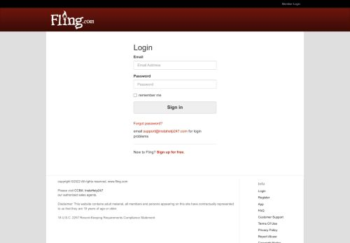 Www Fling Com Login community free