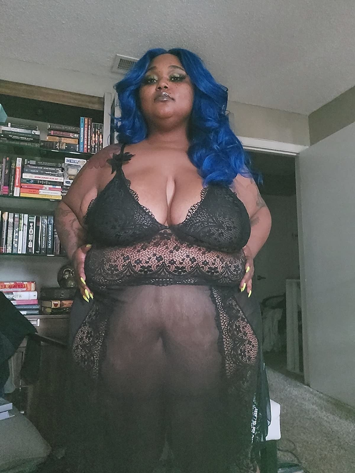dolores samuels recommends Bbw See Through Lingerie