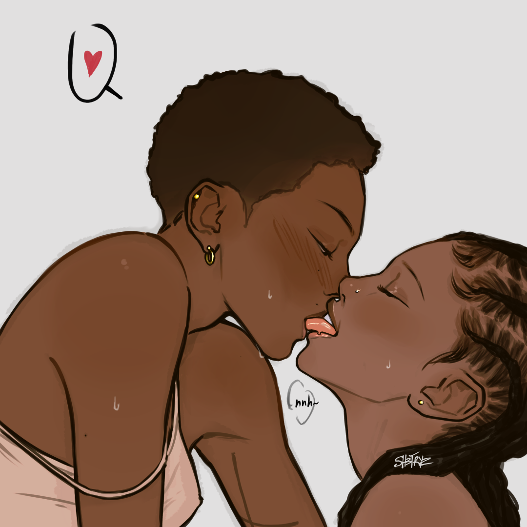 black lesbian cartoon sex