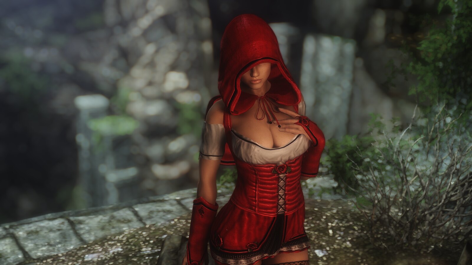 adithya sudiarno add photo red riding hood skyrim