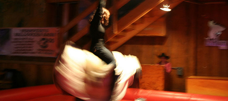 danielle cama recommends Sexy Mechanical Bull Riding