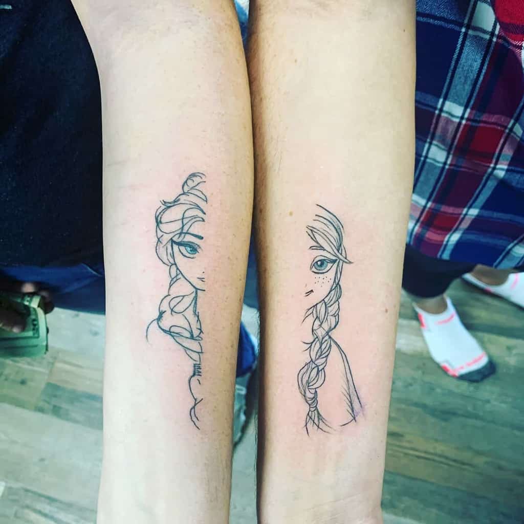 Frozen Sister Tattoos sister sexy