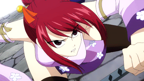 Best of Erza scarlet sexy gif