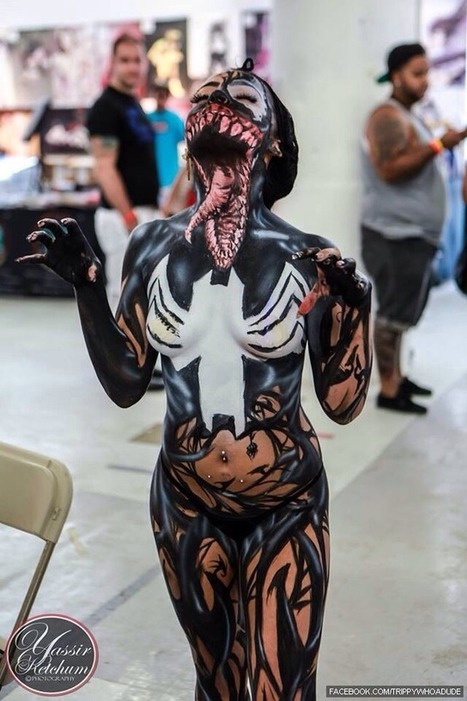 david molvar recommends sexy cosplay body paint pic