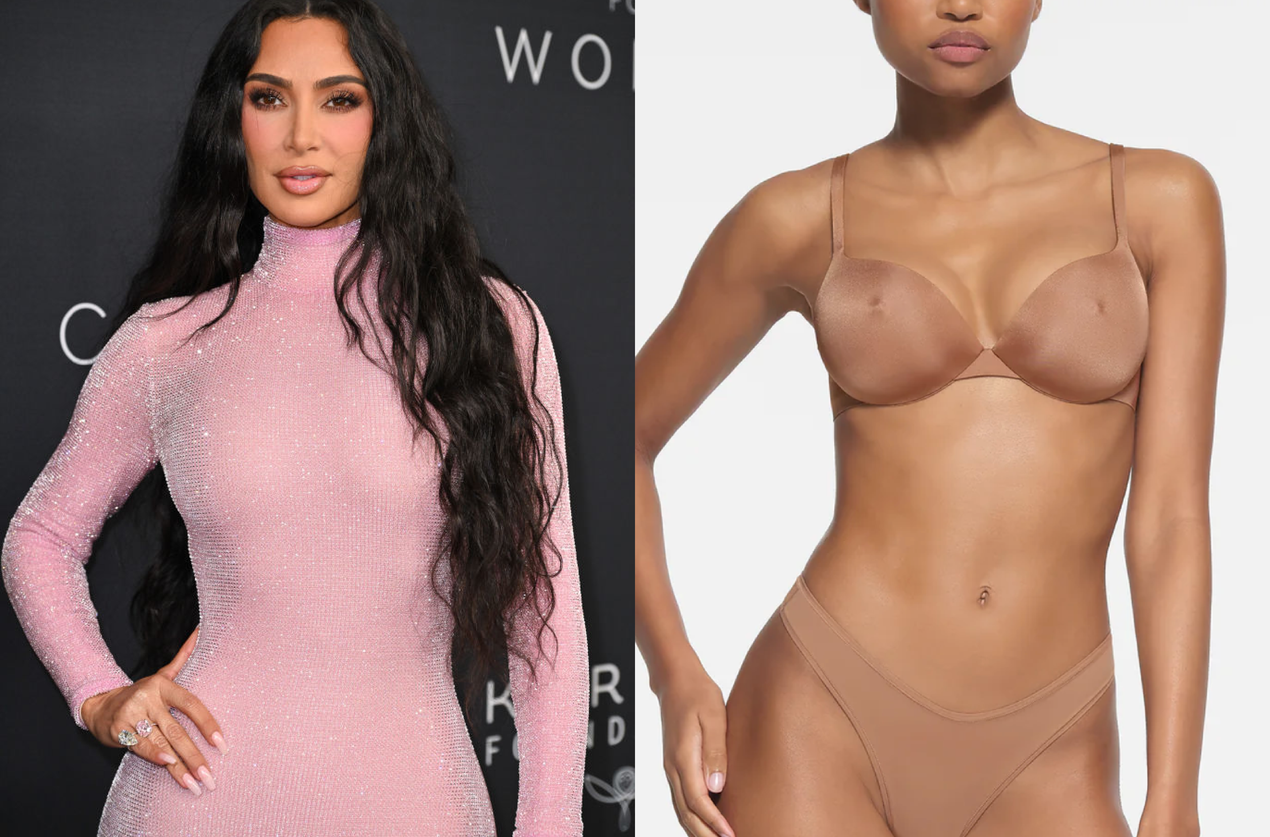 Kim Kardashian Shows Tits swap captions
