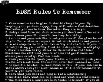 Best of Bdsm slave rules