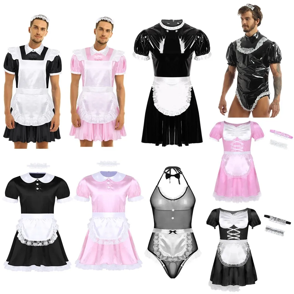 ajith james share sissy french maid costume photos